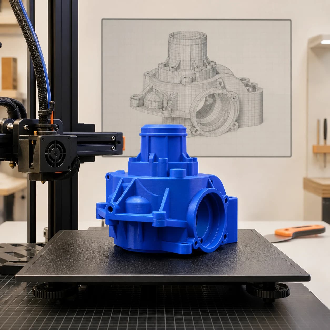 Печать по вашей 3D-модели, изделие 3D-печати